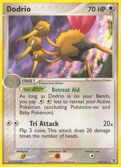 Dodrio (21/112) [EX: FireRed & LeafGreen] | Nerdhalla Games