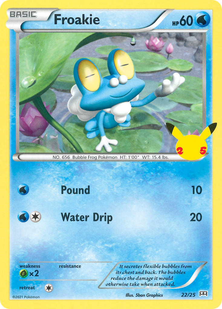 Froakie (22/25) [McDonald's 25th Anniversary] | Nerdhalla Games