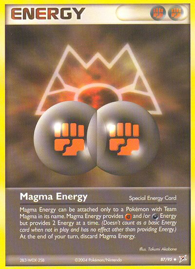 Magma Energy (87/95) [EX: Team Magma vs Team Aqua] | Nerdhalla Games