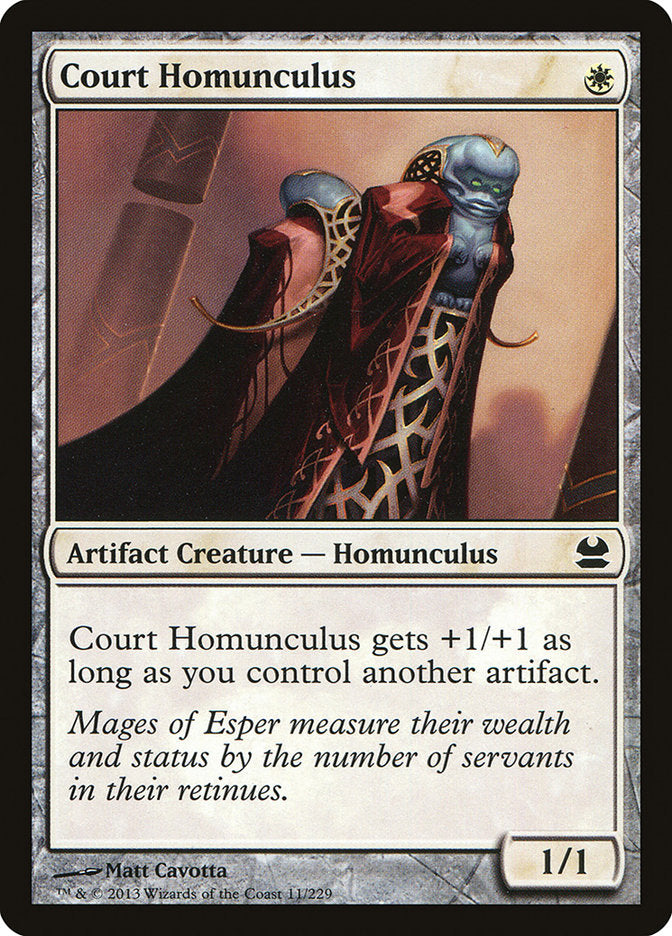 Court Homunculus [Modern Masters] | Nerdhalla Games