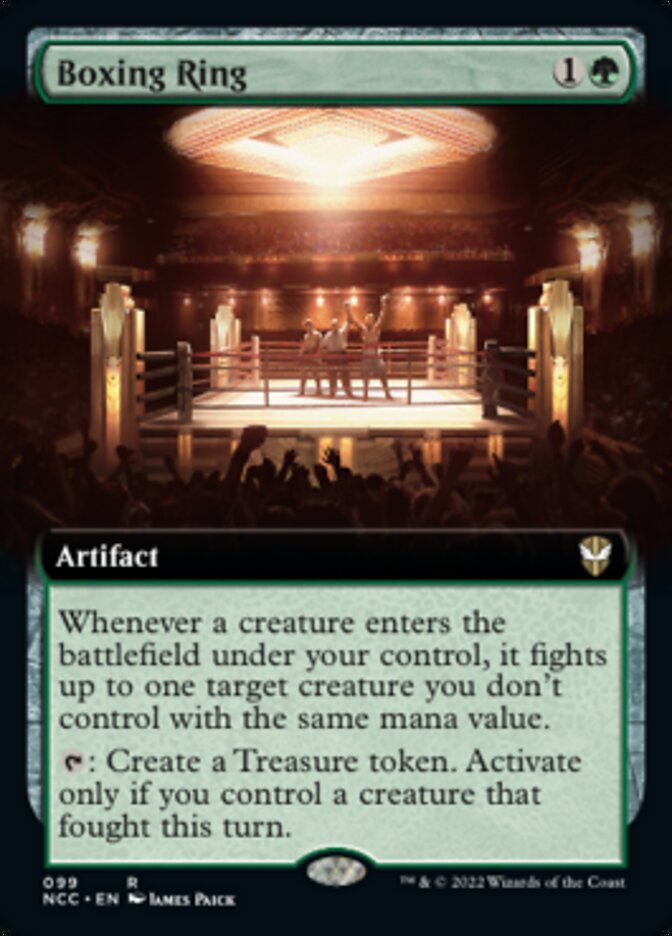 Boxing Ring (Extended Art) [Streets of New Capenna Commander] | Nerdhalla Games