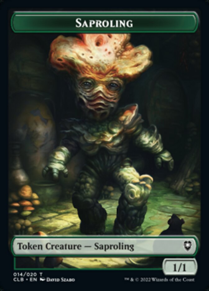 Saproling Token [Commander Legends: Battle for Baldur's Gate Tokens] | Nerdhalla Games