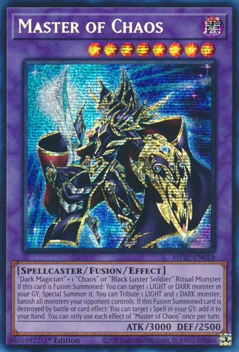 Master of Chaos [MP23-EN018] Prismatic Secret Rare | Nerdhalla Games