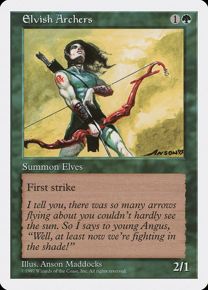 Elvish Archers [Fifth Edition] | Nerdhalla Games