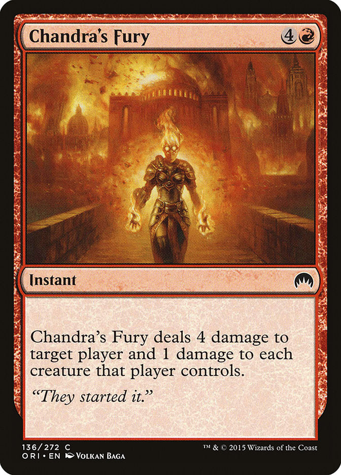 Chandra's Fury [Magic Origins] | Nerdhalla Games