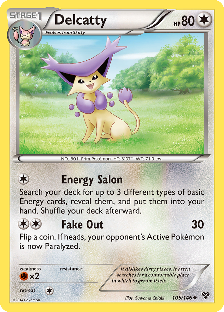 Delcatty (105/146) [XY: Base Set] | Nerdhalla Games