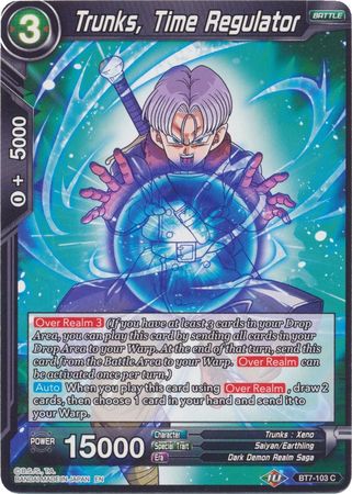 Trunks, Time Regulator (Reprint) (BT7-103) [Battle Evolution Booster] | Nerdhalla Games