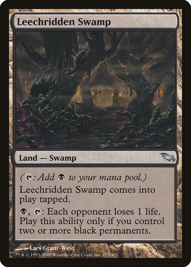 Leechridden Swamp [Shadowmoor] | Nerdhalla Games