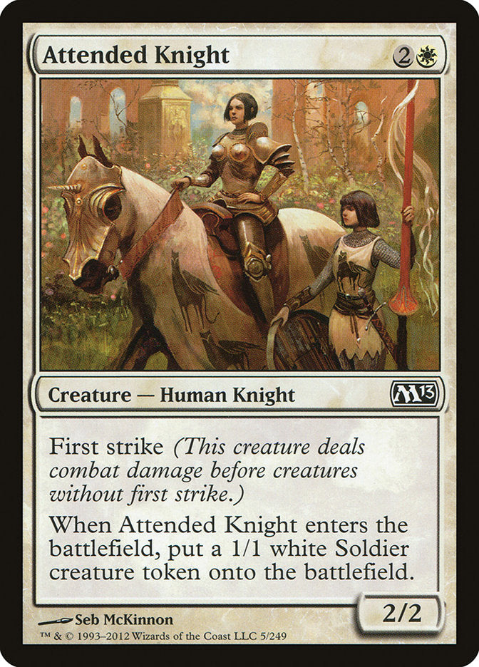 Attended Knight [Magic 2013] | Nerdhalla Games