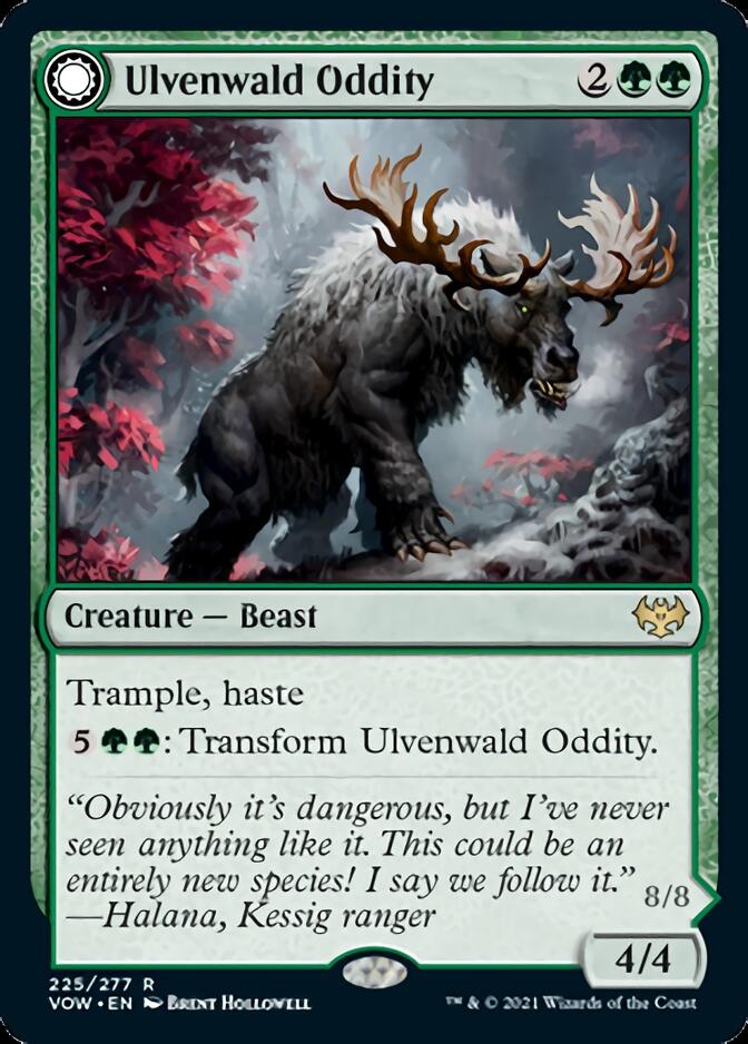 Ulvenwald Oddity // Ulvenwald Behemoth [Innistrad: Crimson Vow] | Nerdhalla Games