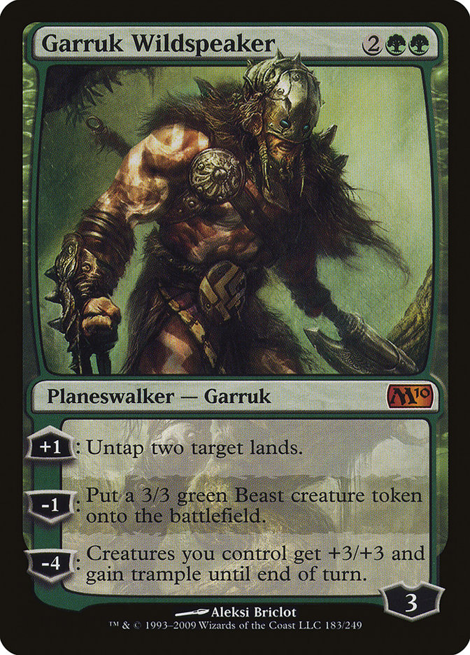 Garruk Wildspeaker [Magic 2010] | Nerdhalla Games