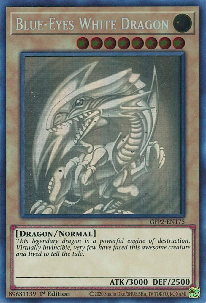 Blue-Eyes White Dragon [GFP2-EN175] Ghost Rare | Nerdhalla Games