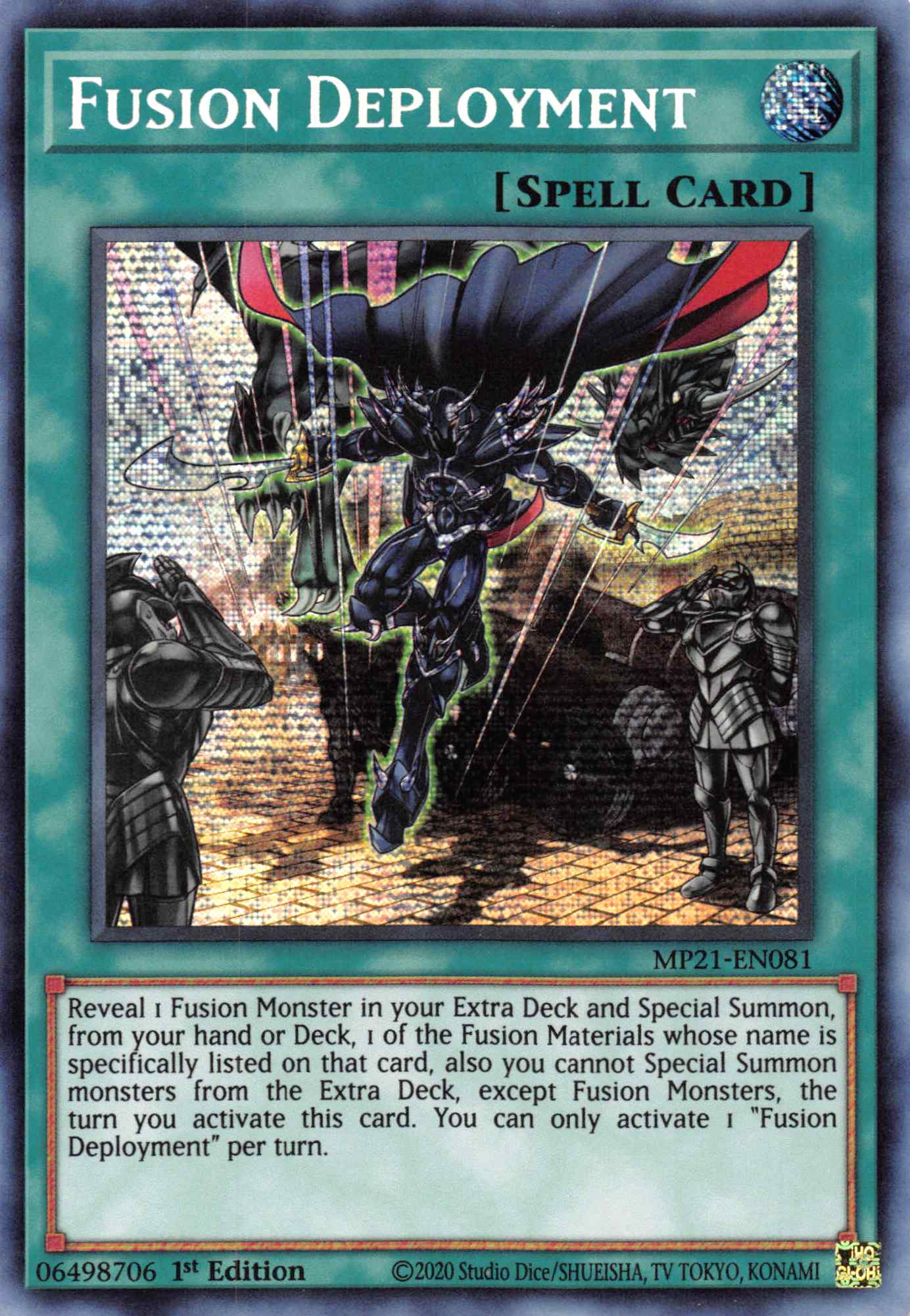 Fusion Deployment [MP21-EN081] Prismatic Secret Rare | Nerdhalla Games