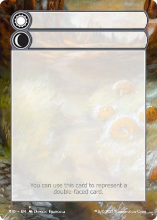 Helper Card (5/9) [Innistrad: Midnight Hunt Tokens] | Nerdhalla Games