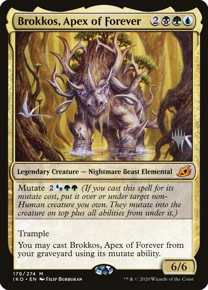 Brokkos, Apex of Forever (Promo Pack) [Ikoria: Lair of Behemoths Promos] | Nerdhalla Games