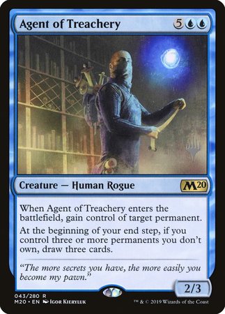 Agent of Treachery [Core Set 2020 Promos] | Nerdhalla Games