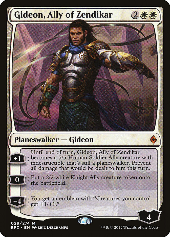 Gideon, Ally of Zendikar [Battle for Zendikar] | Nerdhalla Games