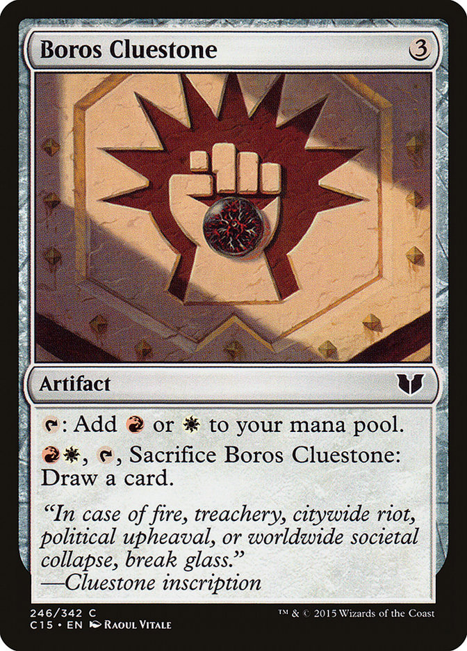 Boros Cluestone [Commander 2015] | Nerdhalla Games