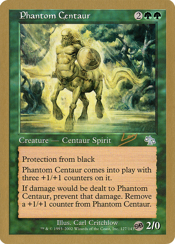 Phantom Centaur (Raphael Levy) (SB) [World Championship Decks 2002] | Nerdhalla Games