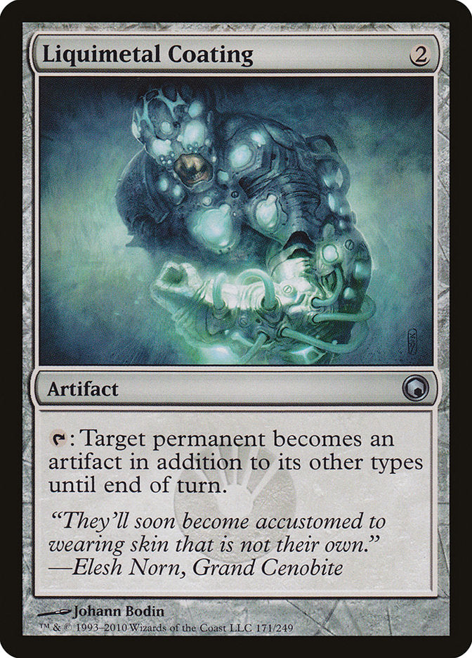 Liquimetal Coating [Scars of Mirrodin] | Nerdhalla Games