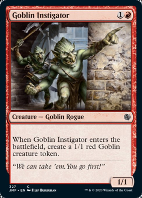 Goblin Instigator [Jumpstart] | Nerdhalla Games