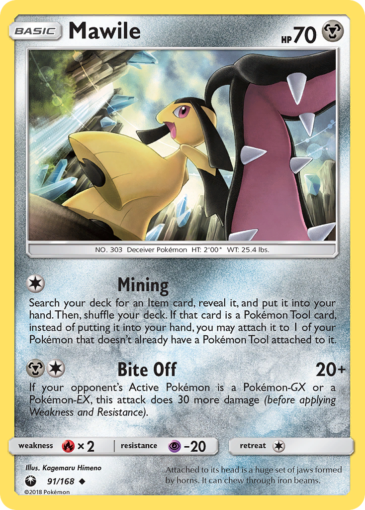 Mawile (91/168) [Sun & Moon: Celestial Storm] | Nerdhalla Games