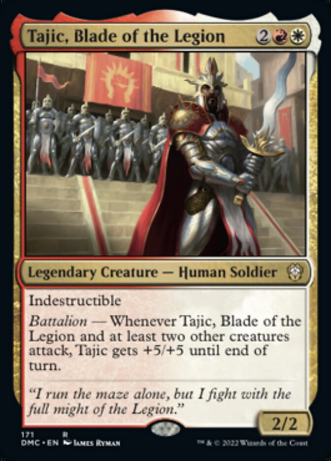 Tajic, Blade of the Legion [Dominaria United Commander] | Nerdhalla Games