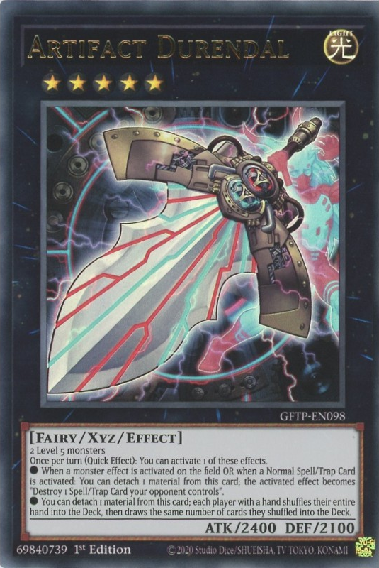 Artifact Durendal [GFTP-EN098] Ultra Rare | Nerdhalla Games