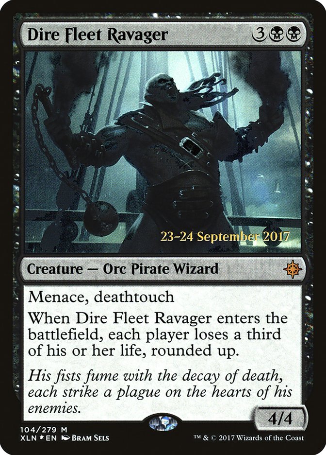 Dire Fleet Ravager  [Ixalan Prerelease Promos] | Nerdhalla Games