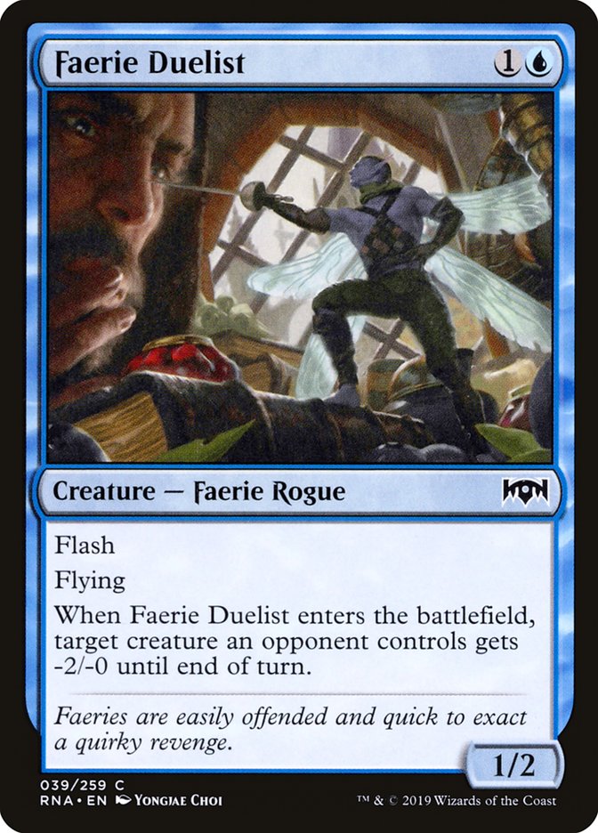 Faerie Duelist [Ravnica Allegiance] | Nerdhalla Games