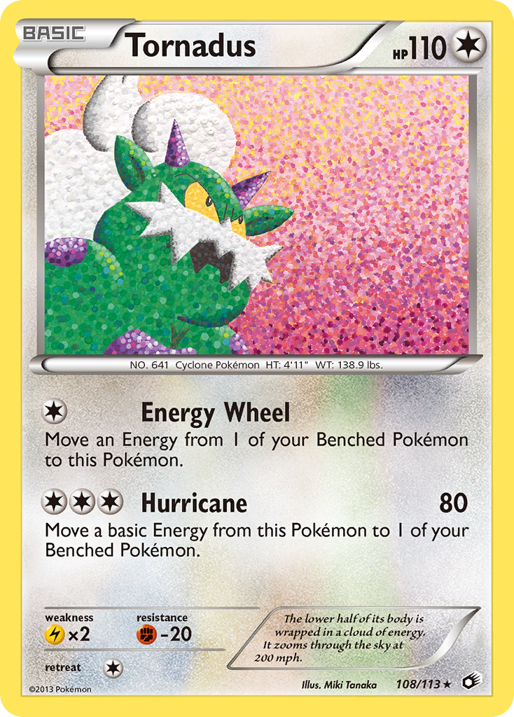 Tornadus (108/113) [Black & White: Legendary Treasures] | Nerdhalla Games