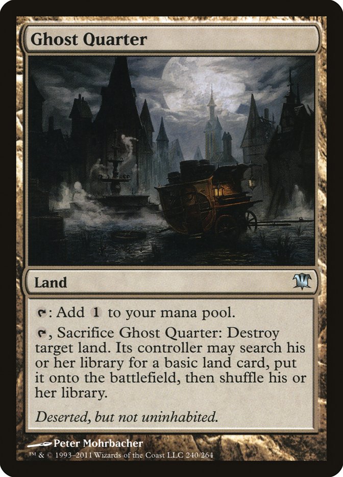 Ghost Quarter [Innistrad] | Nerdhalla Games