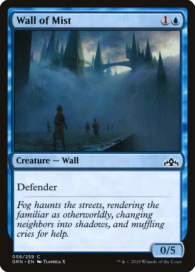 Wall of Mist [Guilds of Ravnica] | Nerdhalla Games