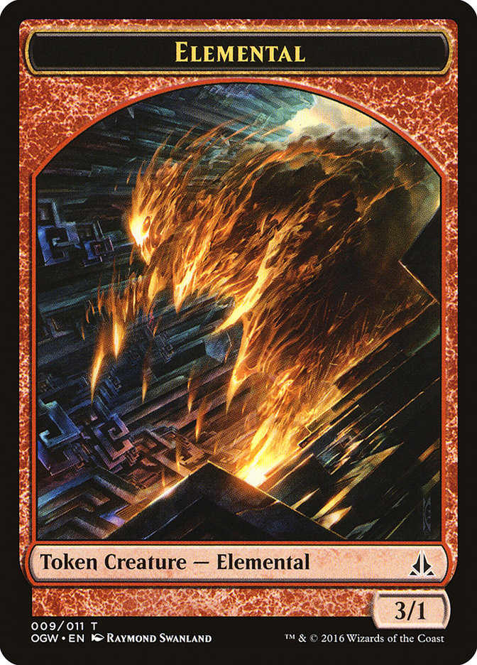 Elemental (009/011) [Oath of the Gatewatch Tokens] | Nerdhalla Games