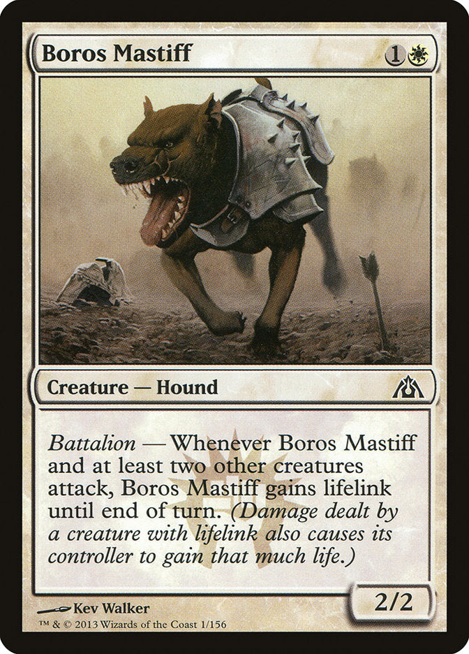 Boros Mastiff [Dragon's Maze] | Nerdhalla Games