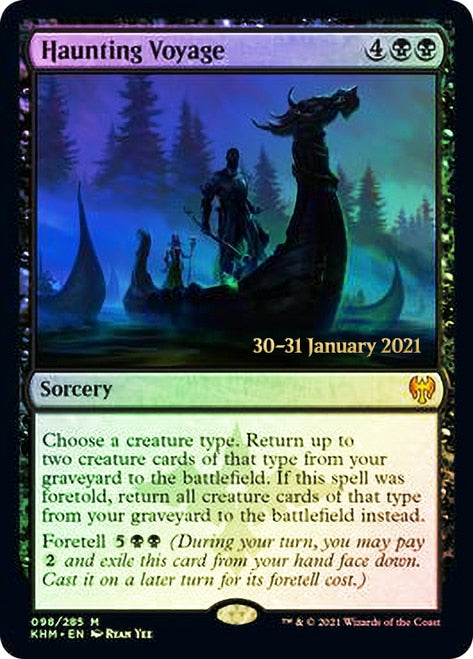 Haunting Voyage  [Kaldheim Prerelease Promos] | Nerdhalla Games