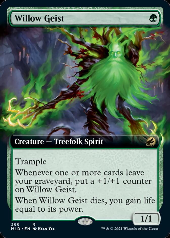 Willow Geist (Extended) [Innistrad: Midnight Hunt] | Nerdhalla Games