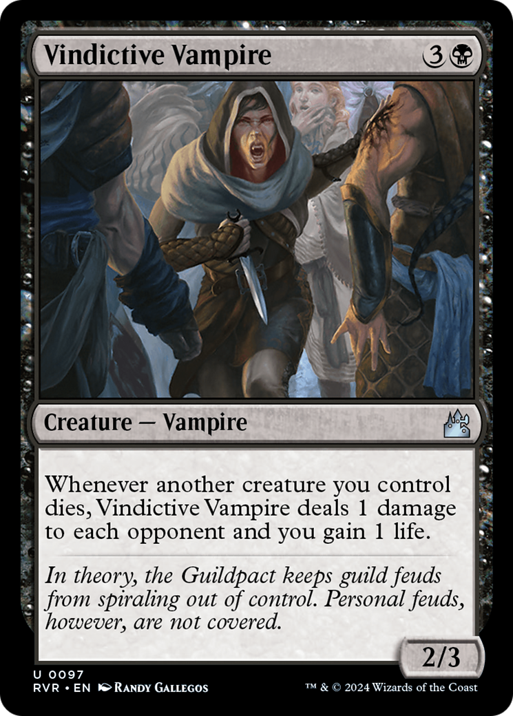 Vindictive Vampire [Ravnica Remastered] | Nerdhalla Games