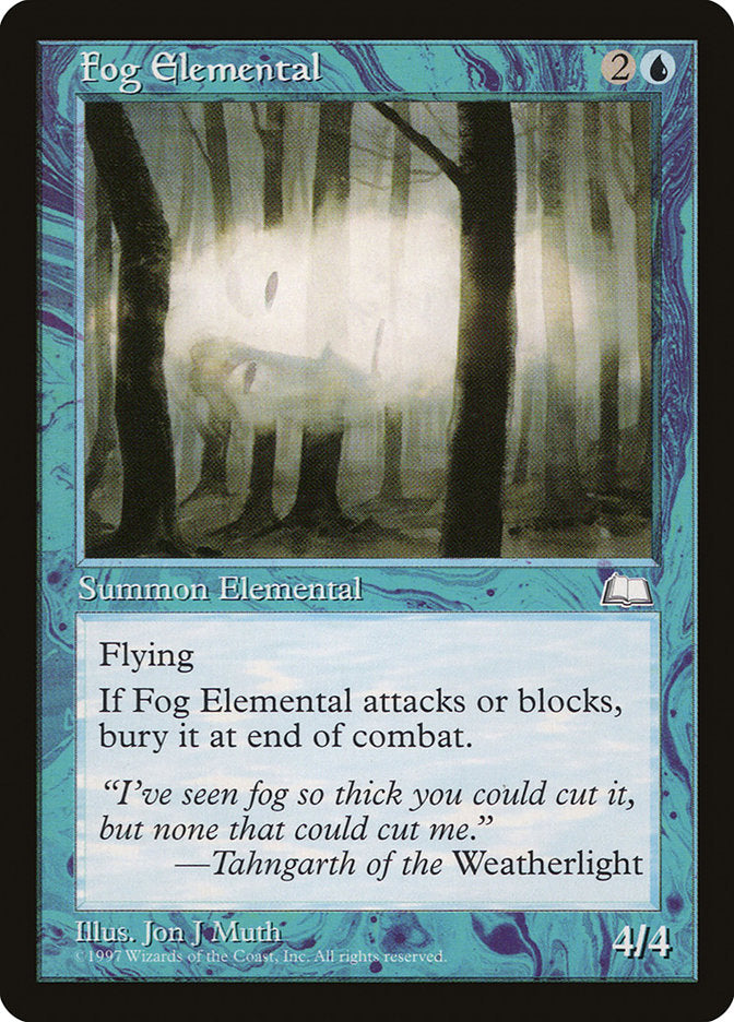 Fog Elemental [Weatherlight] | Nerdhalla Games