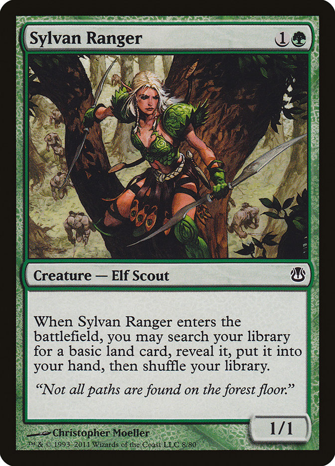 Sylvan Ranger [Duel Decks: Ajani vs. Nicol Bolas] | Nerdhalla Games