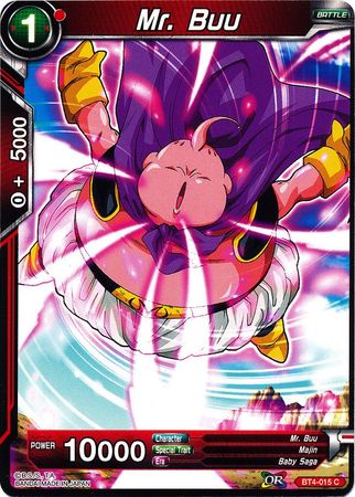 Mr. Buu [BT4-015] | Nerdhalla Games