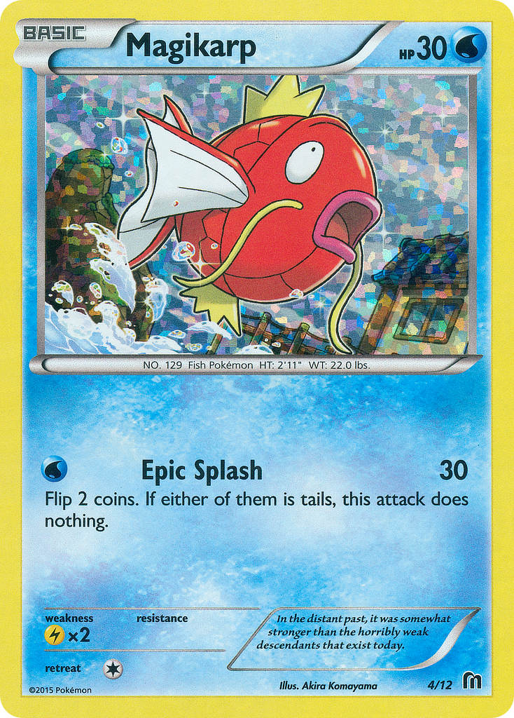 Magikarp (4/12) [McDonald's Promos: 2016 Collection] | Nerdhalla Games