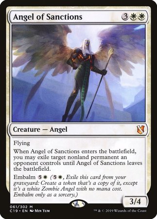 Angel of Sanctions [Commander 2019] | Nerdhalla Games