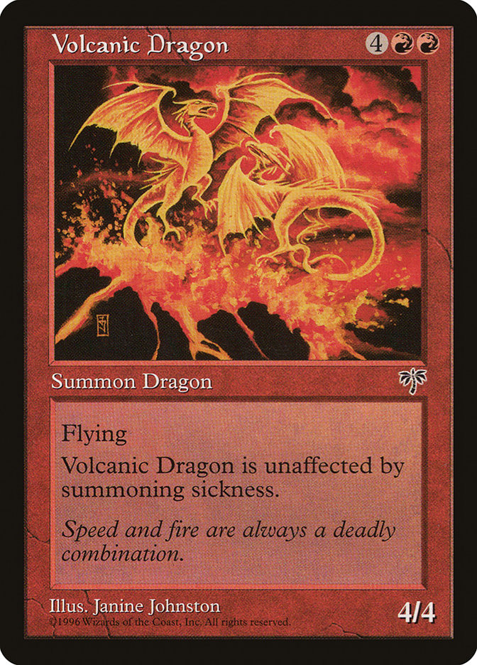 Volcanic Dragon [Mirage] | Nerdhalla Games