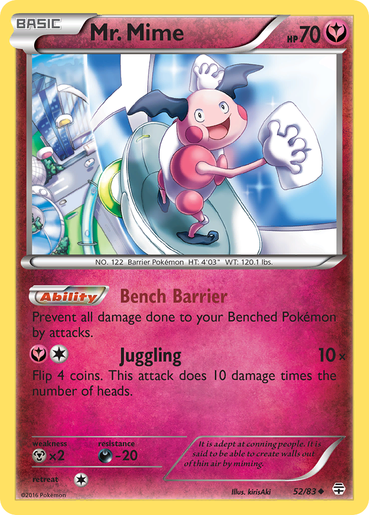 Mr. Mime (52/83) [XY: Generations] | Nerdhalla Games