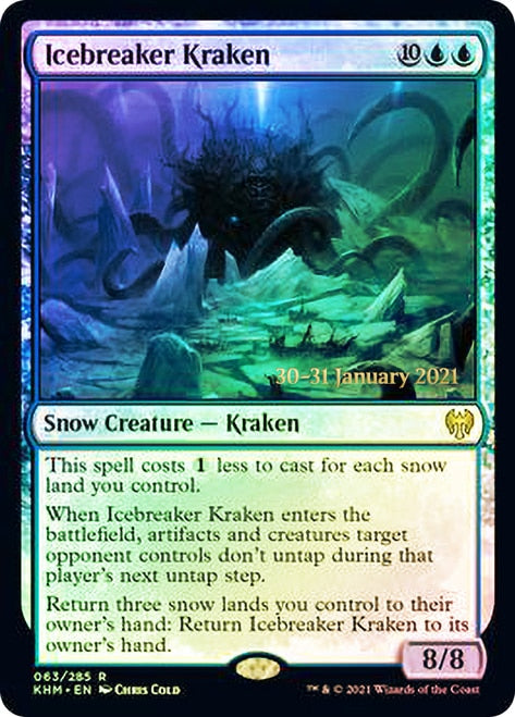 Icebreaker Kraken  [Kaldheim Prerelease Promos] | Nerdhalla Games