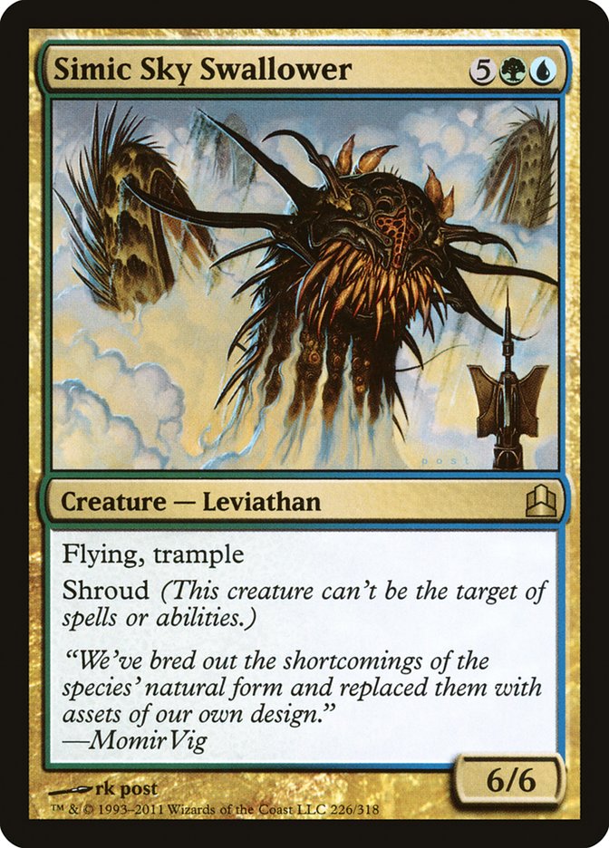 Simic Sky Swallower [Commander 2011] | Nerdhalla Games