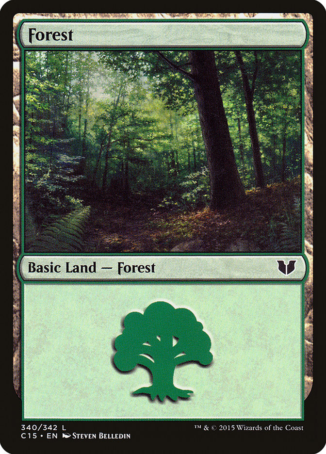 Forest (340) [Commander 2015] | Nerdhalla Games