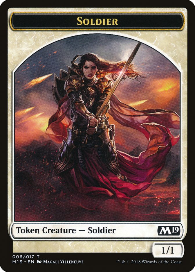 Soldier [Core Set 2019 Tokens] | Nerdhalla Games