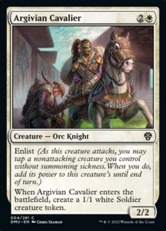 Argivian Cavalier [Dominaria United] | Nerdhalla Games